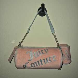 Juice Couture Barrel Shoulder Bag With Coin Mini Purse